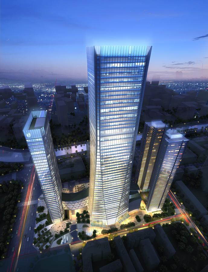 Tianfu In Service Apartement Chengdu Luaran gambar