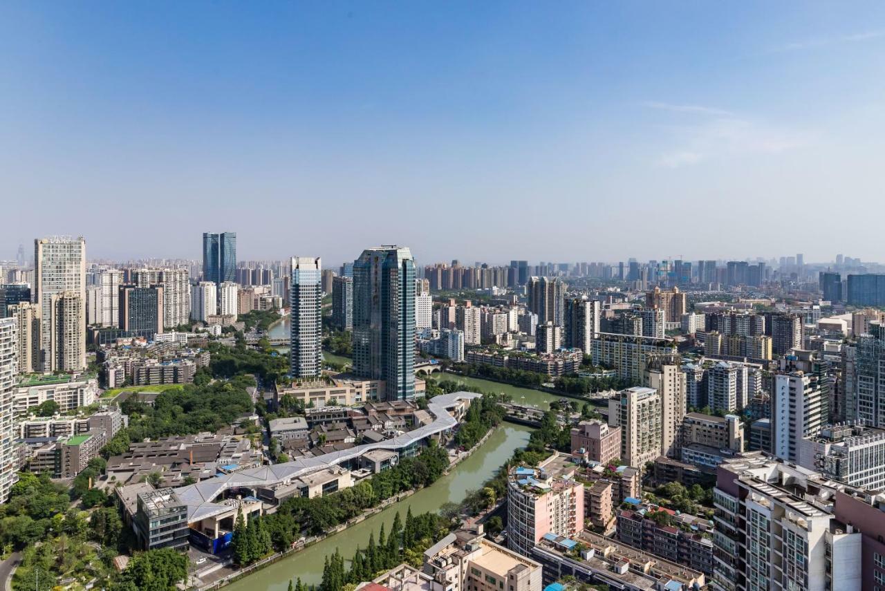 Tianfu In Service Apartement Chengdu Luaran gambar
